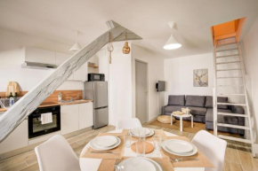 Le Villandry beautiful air-conditioned apartment in a typical building of